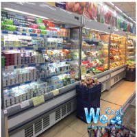 Hệ thống tủ mát tại siêu thị C8 Giảng Võ